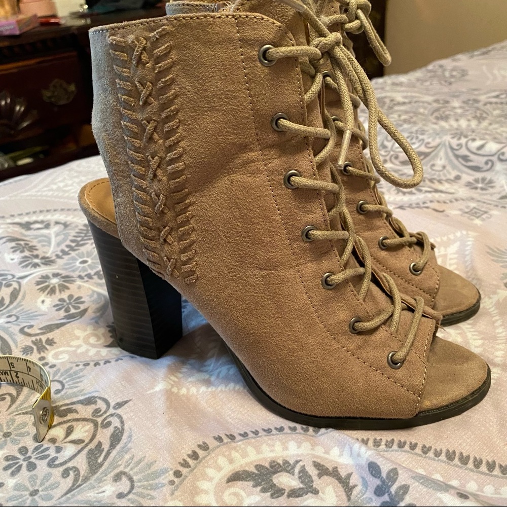 Suede Booties🤎 - Picture 2 of 10